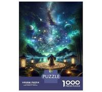 Rompecabezas para Adultos De 1000 Piezas Magical Cosmic Gate Painting Rompecabezas para Adultos Juego Familiar para La Diversión Familiar Regalo De Cumpleaños, Regalos, 38x26cm/1000pcs