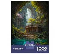 Rompecabezas para Adultos De 1000 Piezas Magical Place Rompecabezas para Adultos Juguetes Antiestrés Aliviador del Estrés Regalos De Cumpleaños Y Únicos 70x50cm/1000pcs