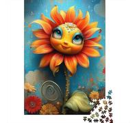 Rompecabezas para Adultos De 1000 Piezas Magical Sunflower Fantasy Artwork Rompecabezas para Adultos Juguete Decoración De Pared Difícil Regalos para Amigos Y Familiares 70x50cm/1000pcs