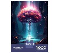 Rompecabezas para Adultos De 1000 Piezas Magical Tree Rompecabezas Juego De Ingenio Aliviador del Estrés Difícil Y Desafiante 38x26cm/1000pcs