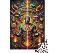 Rompecabezas para Adultos De 1000 Piezas Magickal Mastery The Ultimate Guide to Spiritual Power Rompecabezas para Adolescentes Juguetes Antiestrés Mejora La Memoria Gran Regalo para Jugar 70x50cm/100
