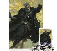 Rompecabezas para Adultos de 1000 Piezas: ¡Mago Arcano Lanzo Puñetazo! Juguetes antiestrés Ideas de Regalo Juego práctico para Mejorar el Amor en Pareja tamaño 50x75cm