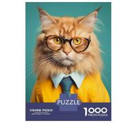 Rompecabezas para Adultos De 1000 Piezas Maine Coon Dressed Cat Rompecabezas para Adultos Juegos Familiares Regalo De Cumpleaños Regalo De Cumpleaños, Regalos, 38x26cm/1000pcs
