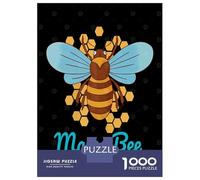 Rompecabezas para Adultos De 1000 Piezas Mama Bee Mother Day Rompecabezas para Adolescentes Juego Familiar Carrera De Velocidad Manual Cumpleaños 70x50cm/1000pcs