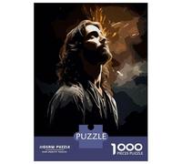 Rompecabezas para Adultos De 1000 Piezas Man with Golden Halo Rompecabezas para Adultos Juego De Ingenio Análisis Y Lógica Cumpleaños Y Navidad 38x26cm/1000pcs