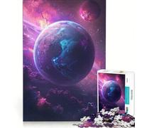 Rompecabezas para Adultos de 1000 Piezas Maravilloso Espacio galáctico Juegos relajantes Entrena tu Cerebro y Tus Manos cumpleaños 38x52cm