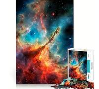Rompecabezas para Adultos de 1000 Piezas Más allá de Las Estrellas,Corte Premium,Juguete Divertido para ejercitar la Mente,Juego Relajante,decoración de cumpleaños,Regalo (38x52cm)