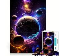 Rompecabezas para Adultos de 1000 Piezas Más allá de Las Galaxias,Arte de Corte Exacto,Juguete Inteligente para el Cerebro,Juego para Relajarse,decoración navideña,Regalo (38x52cm)