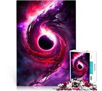 Rompecabezas para Adultos de 1000 Piezas Materia Absorbente Juego desafiante y Juego Familiar con póster a Juego y Hoja de Trivia 38x26cm