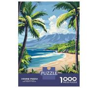 Rompecabezas para Adultos De 1000 Piezas Maui Beach Rompecabezas para Adultos Juego Práctico Análisis Y Lógica Gran Regalo para Los Amantes De Los Juegos 52x38cm/1000pcs