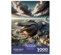 Rompecabezas para Adultos De 1000 Piezas Mayan Crocodile Temple Ancient Mysteries Unveiled Rompecabezas para Adultos Juego Familiar Decoración Perfecta Cumpleaños Y Navidad 52x38c