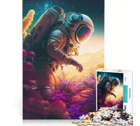 Rompecabezas para Adultos de 1000 Piezas Misión en el Espacio Juego Imposible Mejora la Memoria con Piezas de Formas aleatorias Que encajan Perfectamente 50x75cm