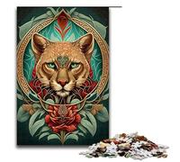 Rompecabezas para Adultos de 1000 Piezas, misticismo de Puma, Rompecabezas Imposible, Juego Familiar, antiestrés, desafío difícil, 1000 Piezas