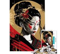Rompecabezas para Adultos de 1000 Piezas Modelo Pop Geisha Ideal para cumpleaños y Navidad Juguete Educativo de análisis y lógica para Mayores de 14 años (38x52cm)
