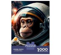 Rompecabezas para Adultos De 1000 Piezas Monkey Rompecabezas para Adultos Juegos Relajantes Desafío Difícil Regalo De Cumpleaños, Regalos, 38x26cm/1000pcs
