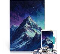 Rompecabezas para Adultos de 1000 Piezas Montaña mágica Hecho de cartón para Mayores de 14 años Juegos relajantes Mejorar el Amor Entre Parejas tamaño：38x52cm