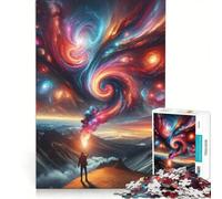 Rompecabezas para Adultos de 1000 Piezas Montañas del Mundo Juegos Divertidos Carrera de Velocidad colección de Artistas Bellas Artes 50x75cm