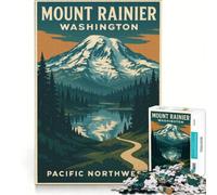 Rompecabezas para Adultos de 1000 Piezas, Monte Washington, EE UU, Juegos relajantes, Regalo de cumpleaños, cumpleaños 38x52cm