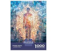 Rompecabezas para Adultos De 1000 Piezas Mosaic Human Figure Rompecabezas para Adultos Juego Práctico Corte De Precisión 38x26cm/1000pcs