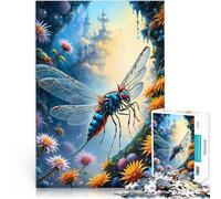 Rompecabezas para Adultos de 1000 Piezas Mosquito mítico Juguetes para aliviar el estrés Actividades Divertidas en casa, Regalos de cumpleaños, Regalos de Viaje, 52x38cm
