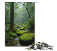 Rompecabezas para Adultos de 1000 Piezas Moss Well Silence Ideal para Decorar el hogar Toda la Familia 1000 Piezas (38 x 26 cm)