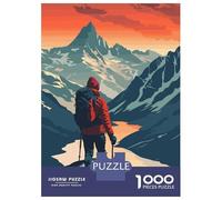 Rompecabezas para Adultos De 1000 Piezas Mountain Climber Rompecabezas para Adultos Juegos Familiares Arte De Pared Oferta como Regalos para Toda La Familia 52x38cm/1000pcs