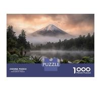 Rompecabezas para Adultos De 1000 Piezas Mountain Lake Serenity Rompecabezas Juegos Relajantes Decoración De Pared Oferta como Regalos para Toda La Familia 38x26cm/1000pcs