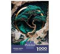 Rompecabezas para Adultos De 1000 Piezas Mountain Tree Kintsugi Art Rompecabezas para Adultos Juguete Decoración De Pared Mejora La Memoria Cumpleaños 52x38cm/1000pcs