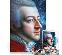 Rompecabezas para Adultos de 1000 Piezas Mozart con Estrellas Juego práctico difícil y desafiante Toda la Familia 50x75cm