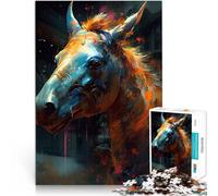 Rompecabezas para Adultos de 1000 Piezas Mundo Imaginario del Burro Juegos educativos Juguetes de Bricolaje Obra de Arte 38x26cm