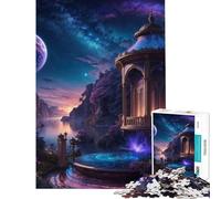 Rompecabezas para Adultos de 1000 Piezas Mundo mágico de ensueño Juego de ingenio Juguete desafiante Regalo Divertido Vacaciones en casa para Pasar el rato (tamaño 38x26cm)