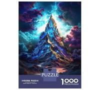 Rompecabezas para Adultos De 1000 Piezas Mystical Mountain Peak Rompecabezas para Adultos Juguetes Antiestrés Regalos para Mujeres Juego Desafiante Regalos 38x26cm/1000pcs