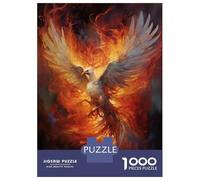 Rompecabezas para Adultos De 1000 Piezas Mystical Phoenix Bird Rompecabezas para Adultos Juego Práctico Análisis Y Lógica Gran Regalo para Los Amantes De Los Juegos 38x26cm/1000pcs