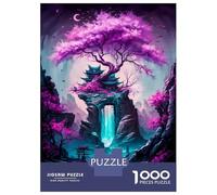 Rompecabezas para Adultos De 1000 Piezas Mystical Tree 11 Rompecabezas para Adultos Juego De Ingenio Desafío Difícil Gran Regalo para Los Amantes De Los Juegos 38x26cm/1000pcs