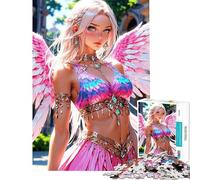 Rompecabezas para Adultos de 1000 Piezas Natalia - Impresionante Rompecabezas de Anime de ángel para Adultos Juguete Decorativo para Pared Regalos para Mujeres Regalos para Amigos y Familiares