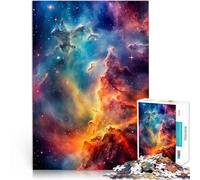 Rompecabezas para Adultos de 1000 Piezas Nebulosa Infinita Juguetes de Entretenimiento Familiar Toda la Familia. 38x26cm