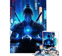 Rompecabezas para Adultos de 1000 Piezas Neon Shinobi 1000 Rompecabezas Juguete Educativo Pero Divertido y humorístico Juego desafiante para Toda la Familia (38x26cm)