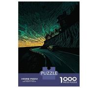Rompecabezas para Adultos De 1000 Piezas Night Drive on Winding Road Rompecabezas para Adultos Juego Práctico Análisis Y Lógica Cumpleaños Y Navidad 70x50cm/1000pcs