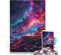 Rompecabezas para Adultos de 1000 Piezas Noche mágica Juguetes adictivos Que desafían la Inteligencia Cerebral Una Obra de Arte 52x38cm