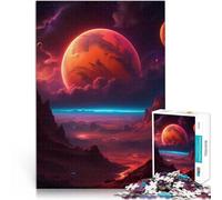 Rompecabezas para Adultos de 1000 Piezas Obra Maestra Espacial Reducción del estrés Interesante Adecuado para decoración de Escritorio. 38x52cm