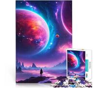Rompecabezas para Adultos de 1000 Piezas Observador de Planetas Juegos educativos Decoración del hogar Decoración del hogar 38x26cm