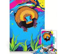 Rompecabezas para Adultos de 1000 Piezas Odisea submarina del ornitorrinco Juguete Educativo para Pasar el Tiempo en casa Regalo de cumpleaños Regalos 38x52cm