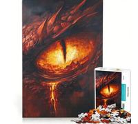 Rompecabezas para Adultos de 1000 Piezas: Ojo de dragón del Sur, Juego de ingenio, desafiante de completar, colección de Artistas, Bellas Artes 50x75cm