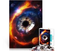 Rompecabezas para Adultos de 1000 Piezas Ojo del Universo Entrena tu Cerebro y Tus Manos Cada Pieza es única: un desafiante y Divertido Juego Familiar 38x26cm