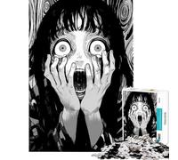 Rompecabezas para Adultos de 1000 Piezas Ojos del pánico Ayuda a ejercitar el Cerebro Actividades Familiares Juego Educativo para Mayores de 14 años Juego (50x75cm)