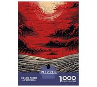 Rompecabezas para Adultos De 1000 Piezas Orca Whale Leaping in Space Rompecabezas para Adultos Juguetes Antiestrés Decoración Actividades Divertidas En Casa 70x50cm/1000pcs