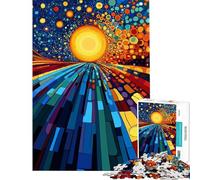 Rompecabezas para Adultos de 1000 Piezas Original Camino al Espacio Ideal para Adolescentes Juegos relajantes Regalos de cumpleaños para Mujeres y obsequios únicos (tamaño 38x26cm)