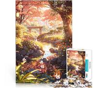 Rompecabezas para Adultos de 1000 Piezas Orillas de Primavera Juguete Educativo de Aprendizaje Toda la Familia. 52x38cm