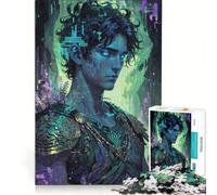 Rompecabezas para Adultos de 1000 Piezas Orpheus︰ Digital Serenade Juguete Educativo Divertido y con Humor con póster y Hoja de Preguntas a Juego 38x26cm