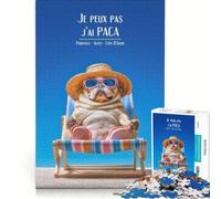 Rompecabezas para Adultos de 1000 Piezas PACA, Juego Familiar, antiestrés, cumpleaños y Navidad 50x75cm